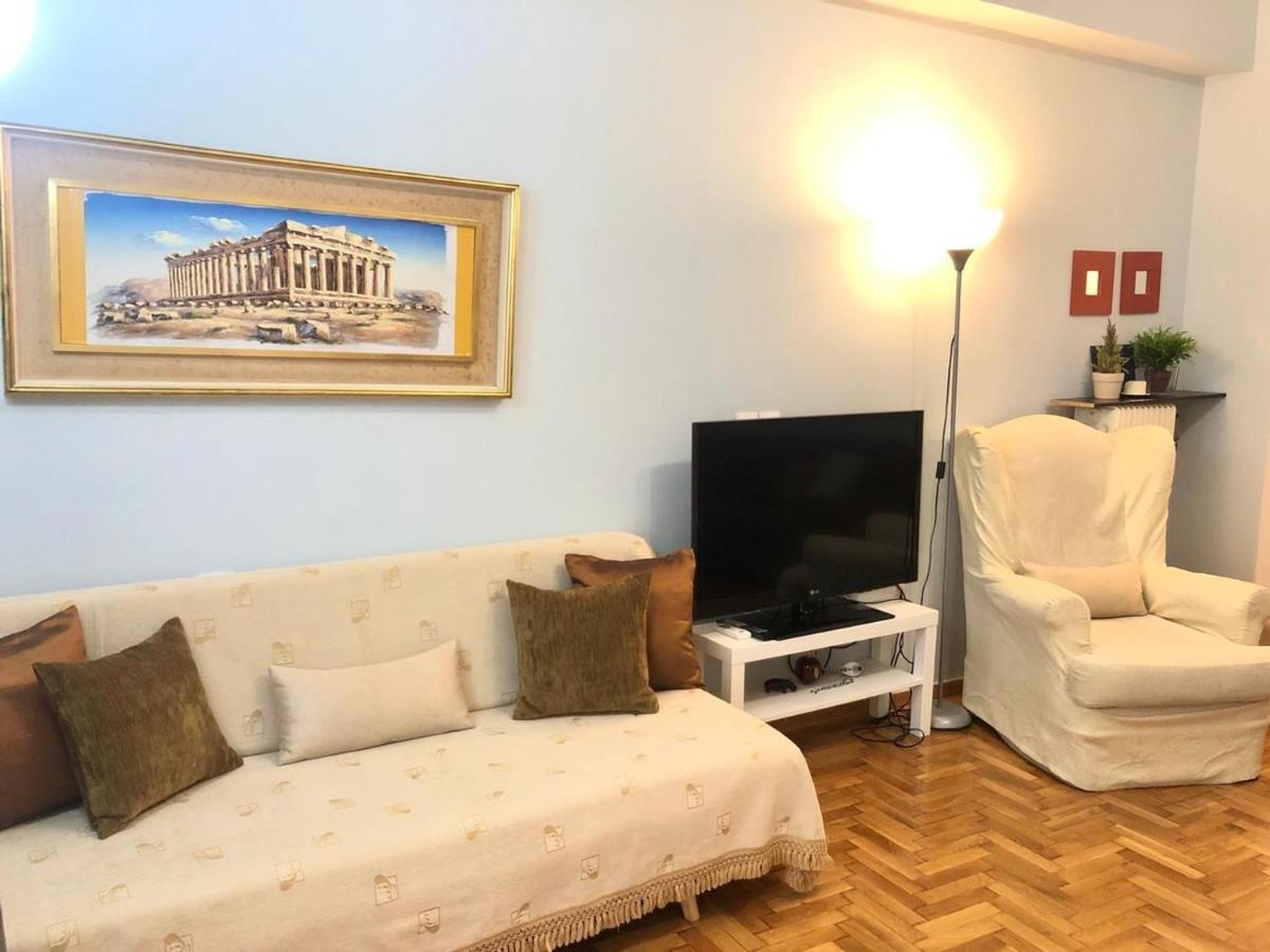 Comfortable Apt , 5 Min Walk To Acropolis Atenas Exterior foto