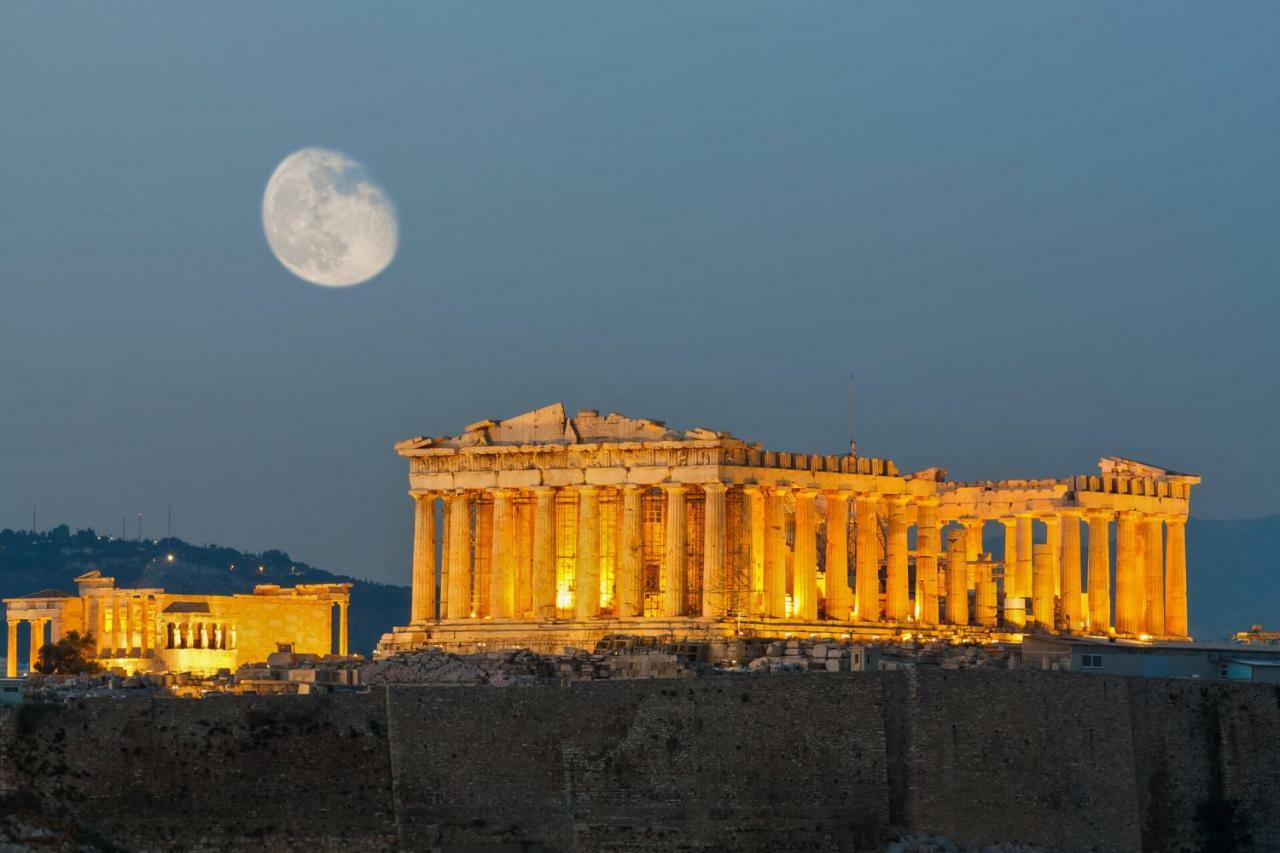 Comfortable Apt , 5 Min Walk To Acropolis Atenas Exterior foto